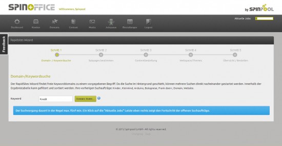Rapidsites Keywordsuche Rapidsites Keywordsuche