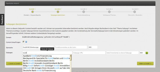 Rapidsites Subpages Rapidsites Subpages